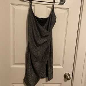 Windsor Silver mini dress